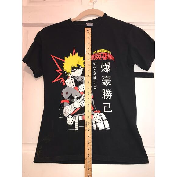 My Hero Academia T-Shirt Men’s S Black Anime Katsuki Bakugo Graphic - Picture 9 of 12